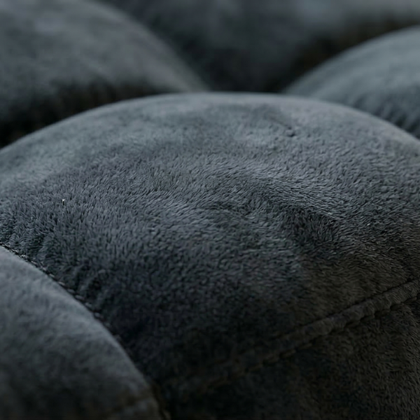 470adb3aeeee4389b6465e4f94e6279f Channel-Chr L-Shape Fabric Sofa with Chaise - Charcoal