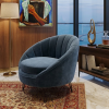 7ea5f0bcc04c436a811fc32693e9eccc Velvet Accent Chair - Dusty Blue