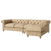 80700b1165334e98867a25d0aa13d478 Chesterfield L-Shape Sofa - Beige